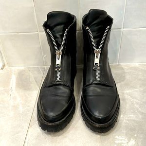 Thursday Boot Company Size 9 Black Ryder Combat Boots